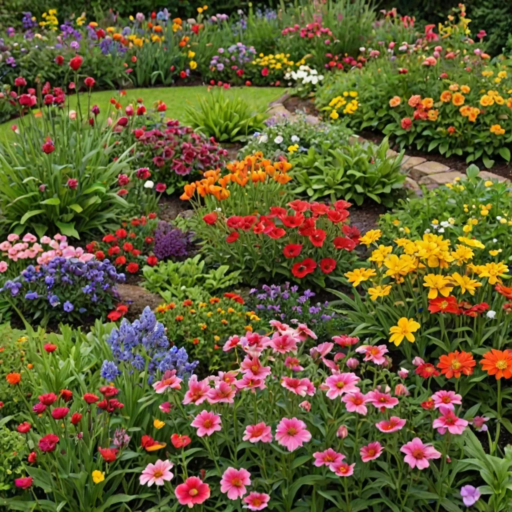 Jak planować ogród kwiatowy, aby kwitł przez cały sezon
